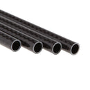 Pack of 4 Carbon Fiber Tube 8*6mm 330mm DIY Vanished Surface Tail Tube