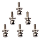6 Pieces Silver Ball Head Screws Spare Parts for 1:10 HSP RC Model Car Truck Buggy Accessories