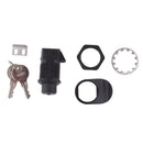 Push Button Latch for Boat / Motorcycle Glovebox Replacement with Keys for Southco 93-313