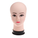 10.5 Inches Mannequin Manikin Head Stand Model PVC Wigs Glasses Display Stand