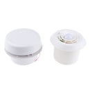 RV Camper Trailer Roof Bathroom Air Vent Fan Replacement with LED Light