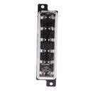 6-Way Medium Blade Fuse Holder Block Fusebox Panel Car Boat Automotive