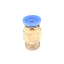 Tube 1.75/3mm Thread Straight Through Pneumatic Pipe Fitting Tube Connector 1.75mm