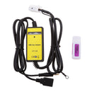 Car USB 2.0 3.5mm MP3 Player Interface Adapter AUX Input For Audi A3 A4 S4 VW Passat EOS Beetle Skoda Super B Octavia Seat Altea Toledo