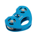 30KN Heavy Duty Zip Line Cable Wire Trolley Zipline Fast Speed Dual Pulley for Outdoor Rock Climbing Hauling Mountaineering - By CE