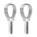 2 Pieces Strong 316 Stainless Steel M12 Ring Screw Fitting for Fastening Adjusting Kayak Boat Fishing Rod Holder Rest