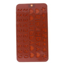 Alphabet Letter Number Chocolate Candy Silicone Baking Moulds Sugaraft Cake Molds