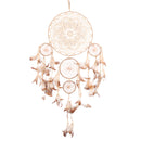 Indian Style Dreamcatcher with Five Rings Home Window Wall Hanging Pendant Furnishing Holiday Decorative Ornaments
