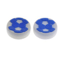 Anti-slip Silicone ThumbGrips Thumbstick Caps Case Cover for Game Controller Blue And White