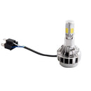 Motorcycle 35W 5COB LED Hi/Lo Headlight Headlamp Light Bulb with Cooling Fan