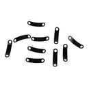 10 Pieces/ Set Curve Dual Eye Aluminum Alloy Awnings Tent Guy Line Runners Rope Adjusters Tensioners Tent Accessories