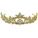 Bridal Wedding Headpiece Crystal Tiara Crown Hair Accessories Veil Headband