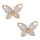 2 Pieces Rhinestone Butterfly Shoe Decorative Buckles Handbag DIY Accessories