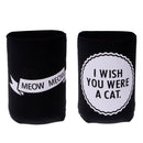 Set 2pcs Stubby Beer Tin Can Cooler Sleeve Insulator Cozy Holder