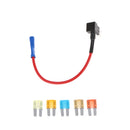 5 Pieces 5AMP 7.5AMP 10AMP 15AMP 20AMP Fuses with Add-A-Circuit TAP Holder