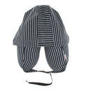 Lightweight Soft Striped U Shaped Memory Pillow with Cap, for Sleeping on your Side for Neck, Shoulder, Back Pain Relieve, Home Office Travel