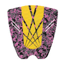 New 3 Piece Tail Traction Grip Pads for Surfboard Shortboard Longboard Yellow