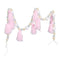 1.5m Wooden Beads Pink Tassel Hanging Garland Baby Bed Nursery Decoration
