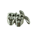 20 Pieces Halloween Ghost Horror Face Jewelry DIY Making Charms Pendant