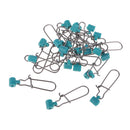 20pcs/set High Strength Fishing Sinker Slides with Nice Snap Fishing Finder