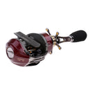 Baitcasting Reel 17+1 Stainless Steel Ball Bearings Dual Brakes Fishing Reel for Bass, Crappies, Perch, Trout, Walleyes