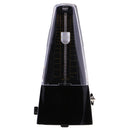 Durable Black Pyramid Shape Mechanical Pendulum Beat Metronome for Violin Harp Paino