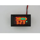 DC6- 100V Dual Display Acid Lead Battery Indicator Capacity LED Tester Meter