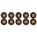 5 Sets Magnetic Buttons Clasp Snap For Sewing Craft Purse Bag Clothes Scrapbooking DIY Embellishments Coffee
