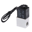 1/4 inch 12V Normally Closed Pneumatic Aluminum Electric Solenoid Air Valve