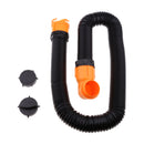 51'' New RV Sewer Hose Kit Swivel Fitting Camper Trailer Waste Accessory Conversion Kit