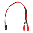 JR 1 Male to JST 2 Female Y Connector Wire Splitter Cable with 23cm Leads
