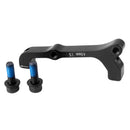 Aluminum Disc Brake Caliper Mount Adapter - Front - Fork 203mm Frame 180mm( With Mounting Bolts)