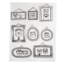Transparent Silicone Clear Rubber Stamp Sheet Cling Scrapbook DIY Craft Bear Pattern