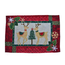 Table Placemat Christmas Table Dinner Decoration Reindeer Design