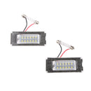 2x 3528 18-SMD LED Number Plate Light Lamp for 2006-2014 BMW Mini Cooper R56 R57 R58 R59
