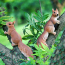 Big Size Garden Creative Resin Squirrel Sculpture Balcony Home Decorations Garden Ornaments Courtyard Crafts