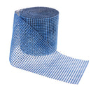 10 Yards Mesh Wrap Roll Sparkle Rhinestone Ribbon for Wedding Cake Clothing Accessories Craft Project DIY Blue