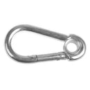Outdoor Climbing Durable Mini Stainless Steel Safety Hook Keychain Carabiner