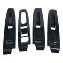 High Quality 4x Fiber Interior Window Switch Panel Trim for Subaru XV