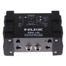 Professional NUX PDI-1G Guitar Direct Injection Phantom Power Box Audio Mixer Para Out