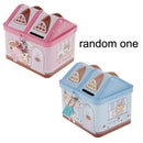 Piggy Bank House Coin Bank Tin Box Money Box Frist Saving Box Include Lock and Keys for Kids Saving Fun