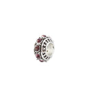 5pcs Vintage Beads With Rhinestone Charms Fit DIY Bracelet Bangle Jewelry