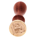Initial Alphabet Letter T Wax Seal Stamp for Envelope Manuscript Card Crafts