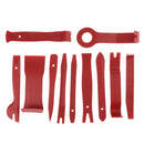 11pcs Red Car Audio Trim Door Panel Dashboard Clip Removal Installer Pry Tool Kit Auto Hand Tool