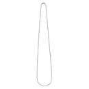 2.4mm Shiny Round Beads Ball Chain Necklace Bracelet Pendant for Children's Gifts Length 60cm