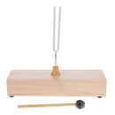 256HZ Tuning Fork With Wooden Resonant Box Musical Instrument Acoustic Study