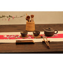Fashionable Retro Table Runner Cotton Linen Tablecloth Cover for Home Dining Table Hotel Cafe Tea Table Mat