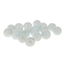 20 Pack 16mm Slass Marbles Traditional Game Play Toy White