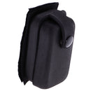 Electric Guitar Bass Parts Active Pickup Battery Cover PU Bag Holder 9V Compartment - Black