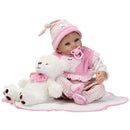 OtardDolls 55m Soft Silicone Handcraft Newborn Baby Dolls Realistic Looking Reborn Doll Baby Toddler Kids Gift